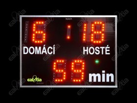 DERBY® - Fotbalová světelná tabule - časomíra DERBÍČKO® 19 (80x60cm)